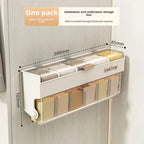 Aufbewahrungsbox zur Wandmontage mit Aluminiumrahmen, platzsparend
