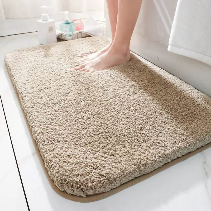 Badematte mit dichtem Flor, weich, saugfähig und schwer