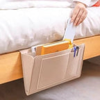 Bettorganizer mit Fächern, Betttasche zum Einklemmen