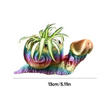 Blumentopf aus Kunstharz im 3D-Druck mit humorvoller Tierfigur - Ansicht 13