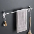 Handtuchhalter aus Edelstahl, ausziehbar mit Haken zur Wandmontage - Ansicht 8