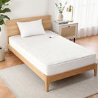 Heizdecke aus Fleece mit Temperaturregelung, waschbares Wärmeunterbett