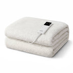 Heizdecke aus Fleece mit Temperaturregelung, waschbares Wärmeunterbett