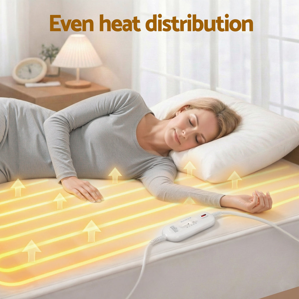 Heizdecke mit drei Temperaturstufen und Spannrand, elektrische Heizunterdecke - Ansicht 8
