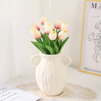 Kunstblumen Tulpen mit biegsamen Stielen und naturgetreuen Blüten