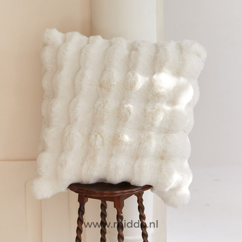 Kuscheldecke aus Teddyplüsch, extra dick und warm für Bett und Sofa - Ansicht 13