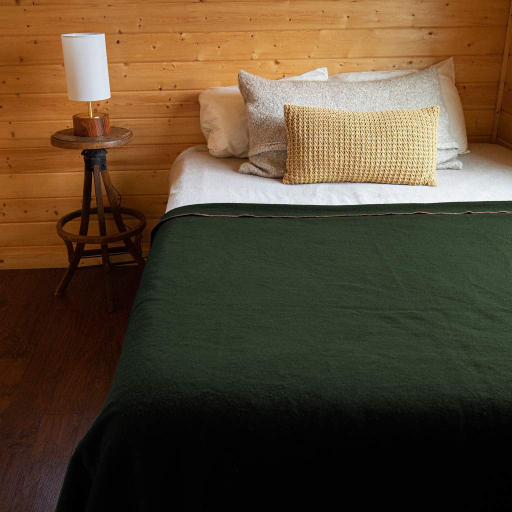 Kuscheldecke aus Wolle, warme Winterdecke für Reisen und Camping