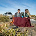 Kuscheldecke aus Wolle, warme Winterdecke für Reisen und Camping