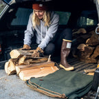 Kuscheldecke aus Wolle, warme Winterdecke für Reisen und Camping