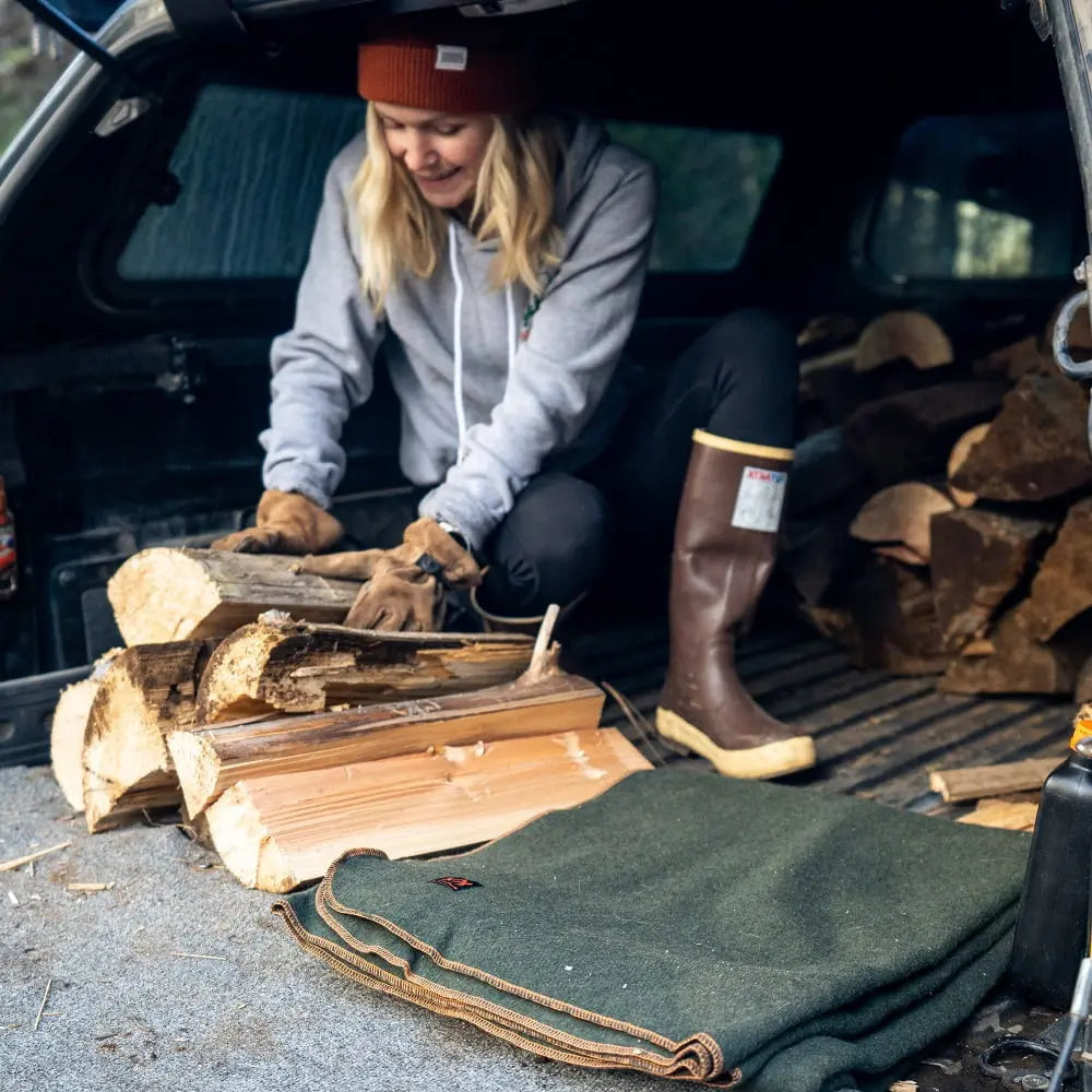 Kuscheldecke aus Wolle, warme Winterdecke für Reisen und Camping