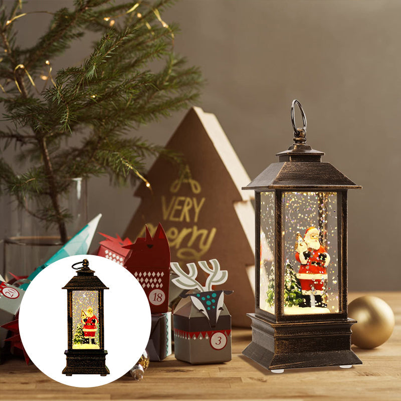 Laterne batteriebetrieben mit Weihnachtsmotiven, Weihnachtsbeleuchtung - Ansicht 10