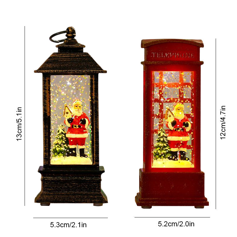 Laterne batteriebetrieben mit Weihnachtsmotiven, Weihnachtsbeleuchtung - Ansicht 11