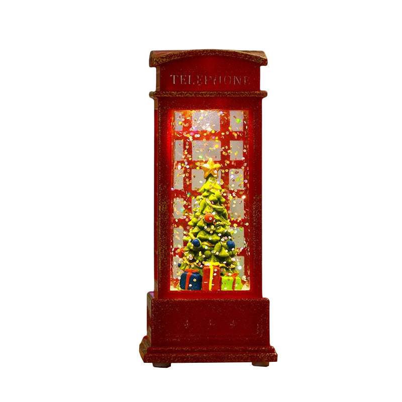 Laterne batteriebetrieben mit Weihnachtsmotiven, Weihnachtsbeleuchtung - Ansicht 12