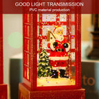 Laterne batteriebetrieben mit Weihnachtsmotiven, Weihnachtsbeleuchtung - Ansicht 6
