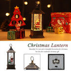 Laterne batteriebetrieben mit Weihnachtsmotiven, Weihnachtsbeleuchtung - Ansicht 7