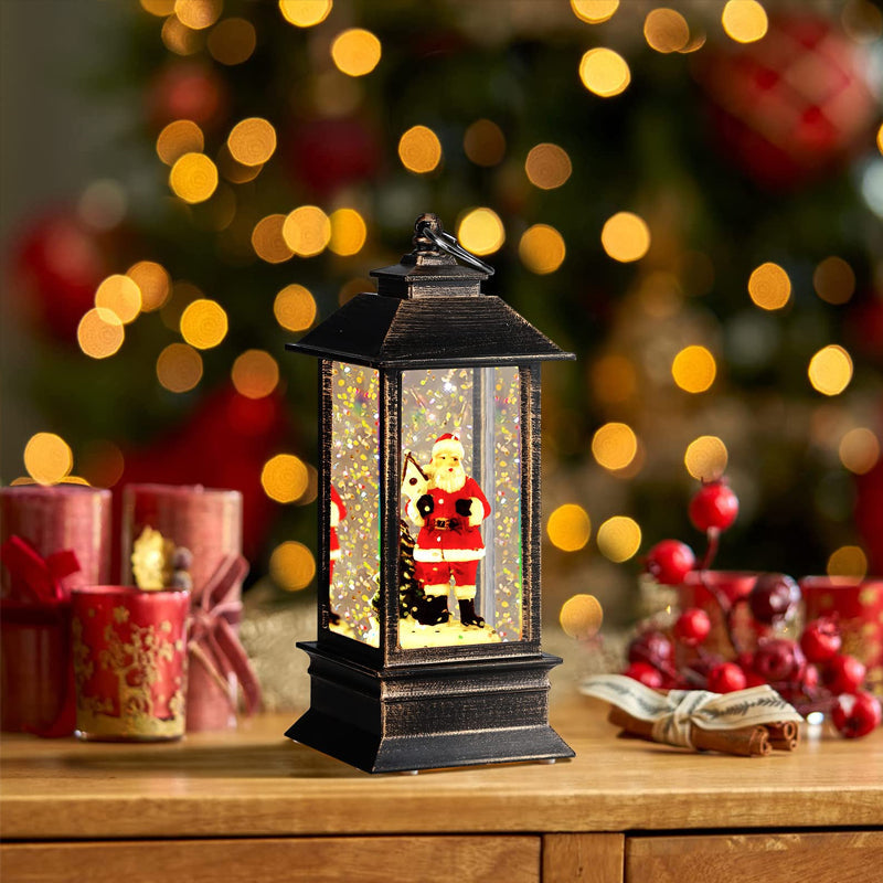 Laterne batteriebetrieben mit Weihnachtsmotiven, Weihnachtsbeleuchtung - Ansicht 8