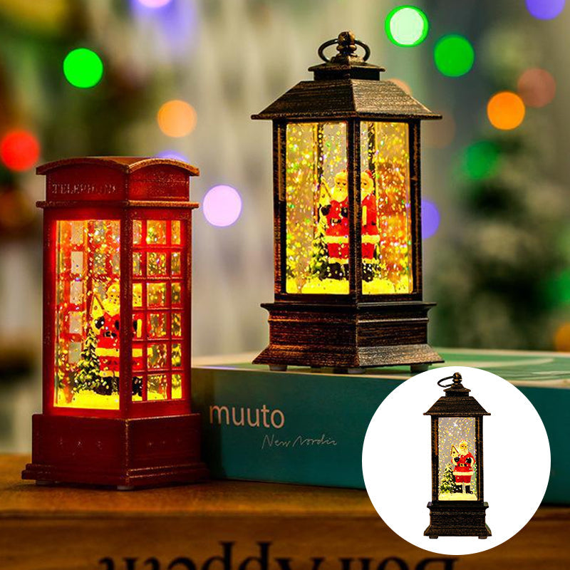 Laterne batteriebetrieben mit Weihnachtsmotiven, Weihnachtsbeleuchtung - Ansicht 9