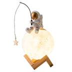 Luftbefeuchter mit Nachtlicht, Mondform und Astronautenfigur - Ansicht 5