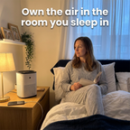 Luftreiniger mit Aktivkohlefilter und Aromafunktion, kompakt