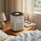 Luftreiniger mit Aktivkohlefilter und Aromafunktion, kompakt