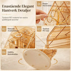 Make up Organizer 360° drehbar mit beidseitigen Fächern