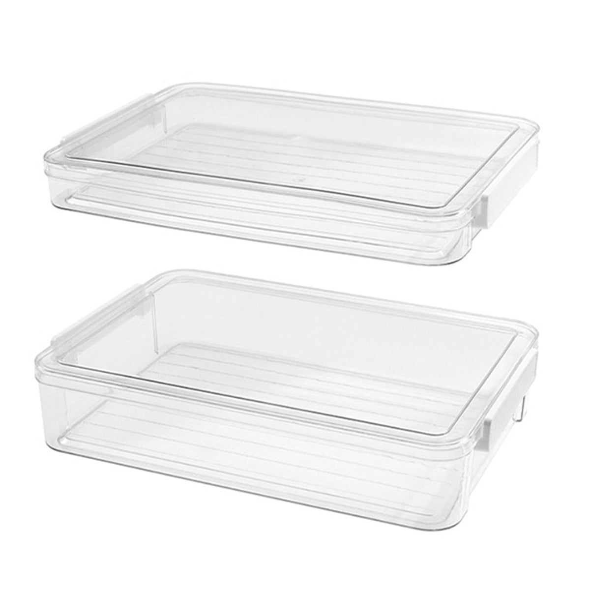 Schreibtisch Organizer stapelbar mit Klappdeckel, Dokumentenbox