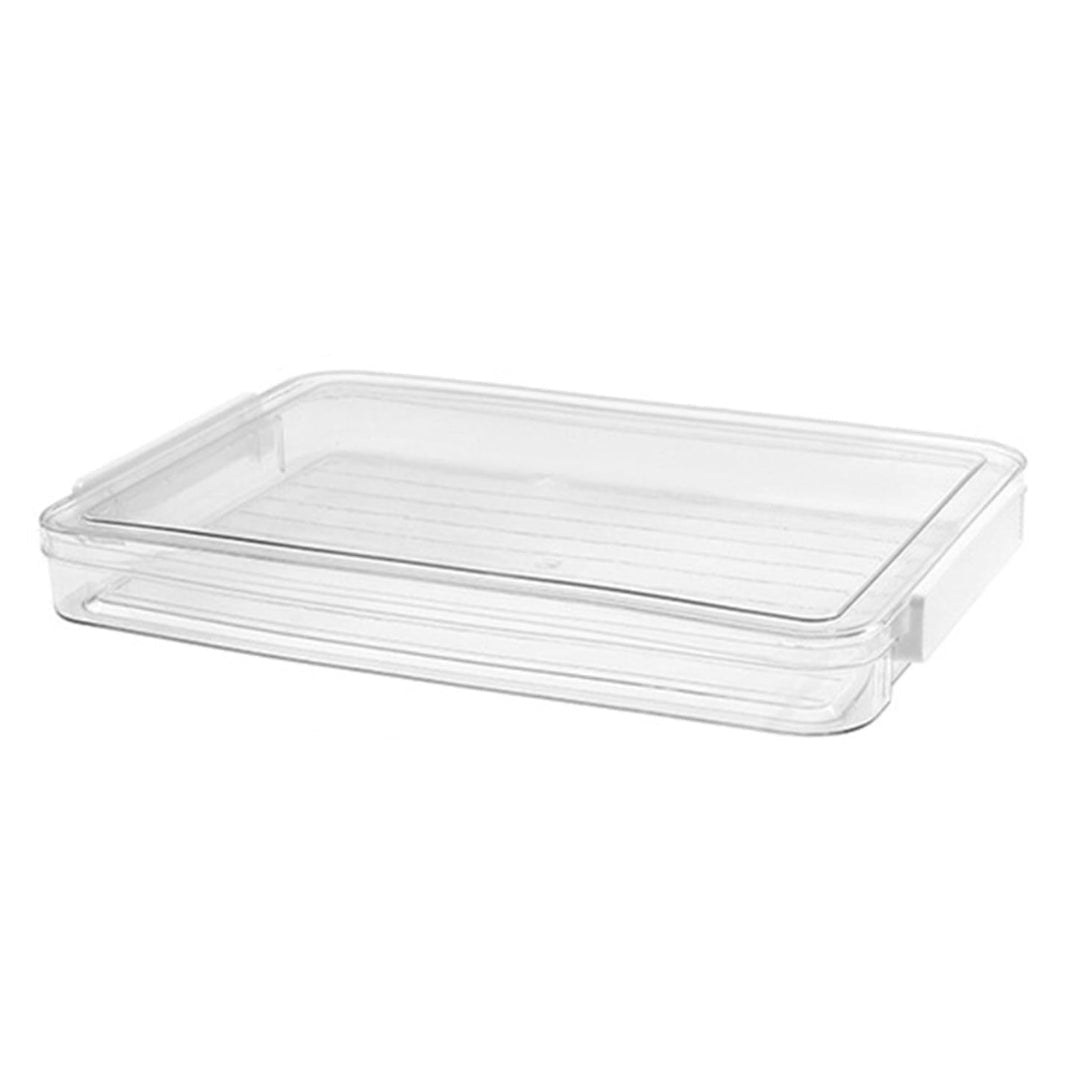 Schreibtisch Organizer stapelbar mit Klappdeckel, Dokumentenbox