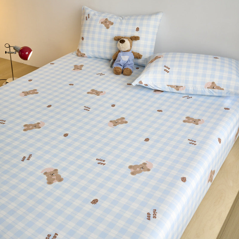 Spannbettlaken Kinder aus weichem Baumwoll-Jersey mit Rundumgummizug - Ansicht 16