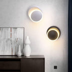 Wandleuchte mit Eisenschirm und LED, postmodernes rundes Design - Ansicht 2