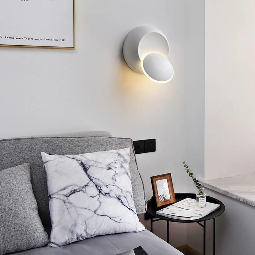 Wandleuchte mit Eisenschirm und LED, postmodernes rundes Design - Ansicht 3