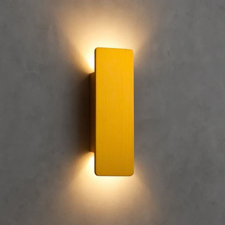 Wandlampe aus Aluminium mit LED, wasserdicht für den Aussenbereich