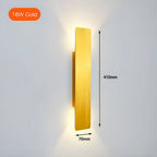 Wandlampe aus Aluminium mit LED, wasserdicht für den Aussenbereich