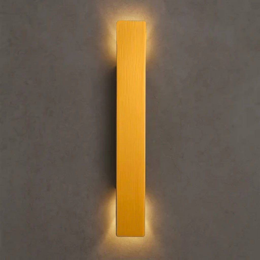 Wandlampe aus Aluminium mit LED, wasserdicht für den Aussenbereich
