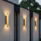 Wandlampe aus Aluminium mit LED, wasserdicht für den Aussenbereich