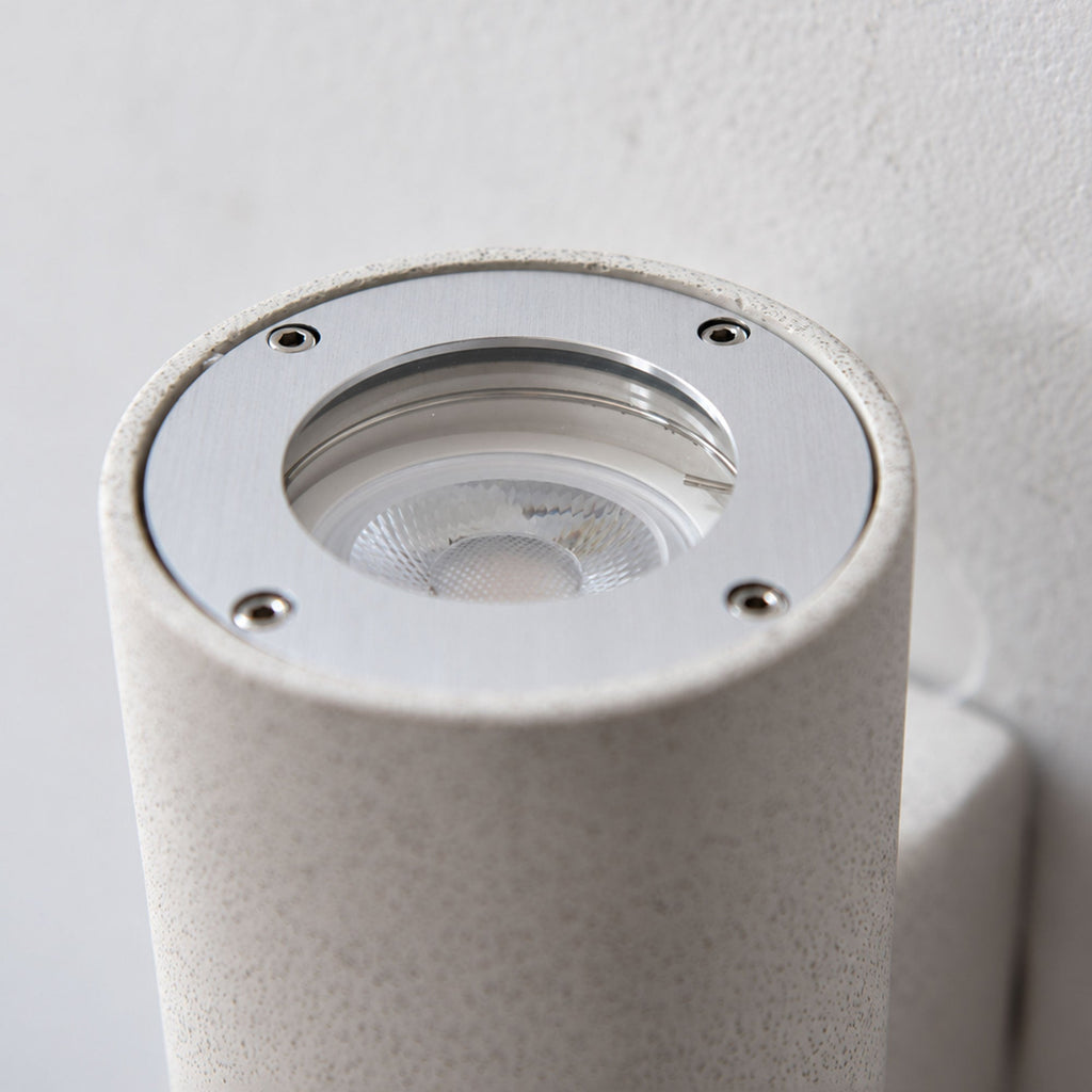 Wandlampe aus Mikrozement für aussen, IP65 mit Licht nach oben und unten - Ansicht 20