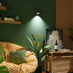 Wandlampe mit Aluminiumschirm, magnetisch und dimmbar