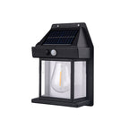 Wandlampe mit Solarbetrieb und Bewegungssensor, Laternenform - Ansicht 12
