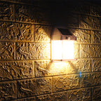 Wandlampe mit Solarbetrieb und Bewegungssensor, Laternenform - Ansicht 6