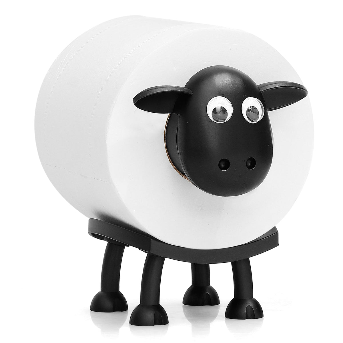 WC Rollenhalter in Schafform, freistehend aus dem 3D-Druck - Ansicht 5